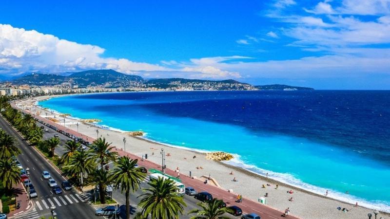 "Studio Ensoleille A Deux Pas Des Plages Avec Sa Grande Terrasse Privee !" Nice Exterior photo